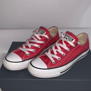 Red converse
